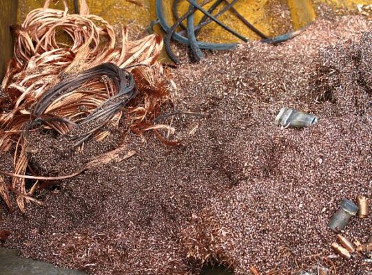 recykling złomu metali kolorowych